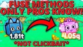 New *BEST* Fuse Methods on Pet Simulator X Doodle World Update (Roblox)