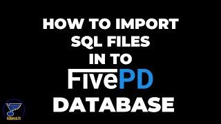 How to import .sql files for FivePD