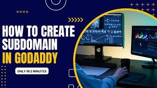 How to create subdomain in go daddy step by step guide | Tech with Raj