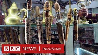 Pisau setajam pedang paling dicari saat Idul Adha - BBC News Indonesia