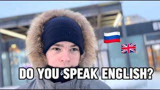 Do Russians speak English? 