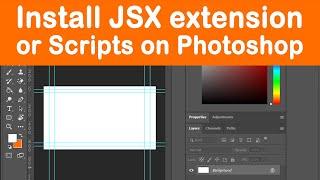 How to install Photoshop scripts: .jsx, .jsxbin files - Install JSX extension on photoshop 2020