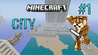 Minecraft City  episode 1 Moving to the big city