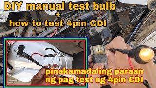 how to test 4 pin CDI + DIY bulb tester