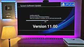 PS4 New System Software Update (Version 11.00)