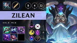 Zilean Mid vs Aurelion Sol: Killing spree - KR Master Patch 14.17