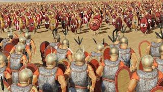 4,800 Noble Fighter Vs 3,600 Macedonian Javelin Thrower | Total War Rome 2,