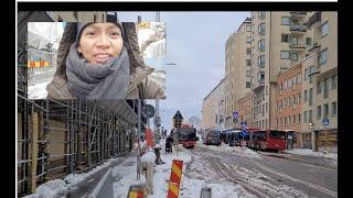 Slussen Bus Station be like...|| A day after rainfall || J Elin