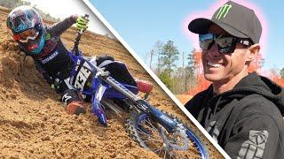 School vs Dirtbike | Bar Dragging My New Supermini!