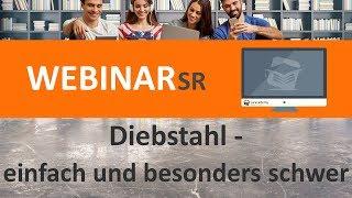 Diebstahl - einfach und besonders schwer (Webinar) ► juracademy.de