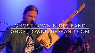 Ghost Town Blues Band - "Come Together" on the cigar box guitar LIVE at Lafayette's Music Room