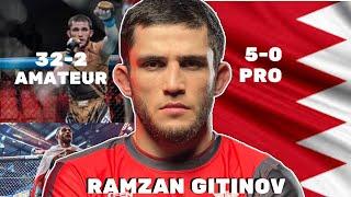 Ramazan Gitinov MMA Highlights- 5-0 Pro, 32-2 in Amateur Dagestani Fighter.