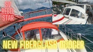 How to make a fiberglass boat Dodger