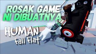 ROSAK GAME NI DIBUATNYA! - Human Fall Flat Online (Bahasa Malaysia)