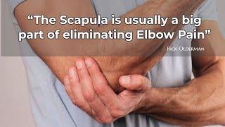 Elbow Pain exercises only work if you Stabilize the Scapula first