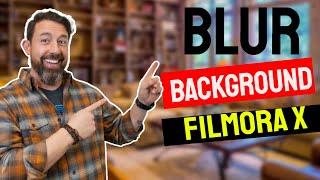 How To Blur Video Background In Filmora X