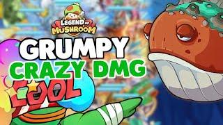 INSANE HIGH DMG vs GRUMPY BIGHEAD in legend of mushroom