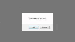 JavaScript - Dialog Box