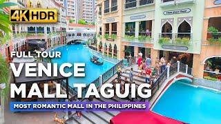 The MOST ROMANTIC Mall in the Philippines! | Experience Italy at Venice Grand Canal Mall TAGUIG