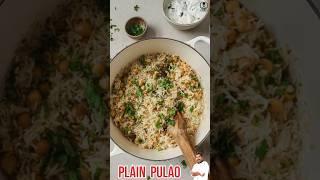 Plain Pulao Simple & Taste Recipe by Chef Anbu | #shorts #pulao #pulaorecipe #pulaorecipeintamil