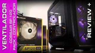 Ventilador Corsair SP120 RGB review by DeKa modder