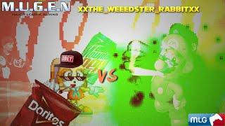 M.U.G.E.N - xxThe_W33dst3r_R4bb1txx Arrives (MLG Cream The Rabbit Vs. Weed Mario Bros.)