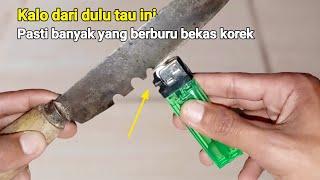 Kenapa tidak dari dulu.!! ternyata alat yang kita butuhkan bisa dibikin dari bekas korek