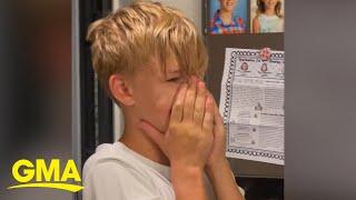 The story behind viral video of boy getting surprised with a dog