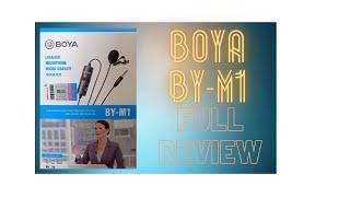 Boya By M1 Mic Unboxing & Review | Best Mic For Youtube | सबसे सस्ता सबसे अच्छा mic BOYA BY M1