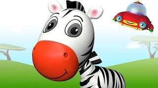 learn animals toys names with TuTiTu | Animal Toys and Songs for Children | Zebra