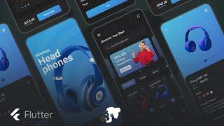 E-commerce Flutter UI Design 2023