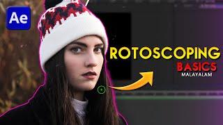 Rotoscoping Basics | After Effects Tutorial (Malayalam)