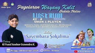 LIVE WAYANG KI YUSUF   / SAYEMBARA SOKALIMA / BAUT & NIKEN S /  TAMAN SAPTOSARI GK