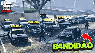 FUGAS E PERSEGUIÇÕES POLICIAIS POR LOS SANTOS no GTA 5 Online