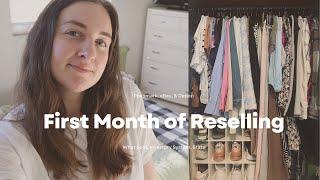 First Month of Reselling on eBay |  What Sold, Inventory System, Profit