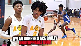 5⭐️Stars Dylan Harper & Ace Bailey Team Up At The Tip-Off Classic!