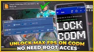 Unlock CODM Max FPS [ NO ROOT ] 100% Working + Shell Only! - (2023)