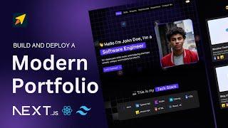 Complete Animated React Developer Portfolio | Beginner Tutorial | NextJS, Tailwind & Framer Motion