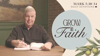 Grow in Faith │ Mark 5:30–34 | Pastor Jim Cymbala | The Brooklyn Tabernacle