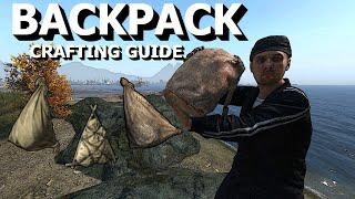 How to CRAFT A BACKPACK in DayZ | Beginner Crafting Tips and Guide for DayZ