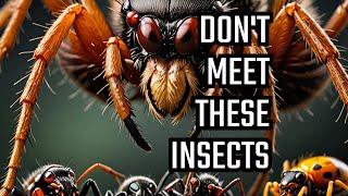 Top 15 DEADLY Insects You DON'T Want to Encounter