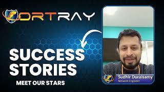 Fortray Reviews | Become a Cybersecurity Analyst | Sudhir Career Change and Job in Cybersecurity