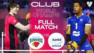 Closest Match EVER!  Suntory Sunbirds  vs. Itambé Minas  | Semi-Finals - Club World Champs 23