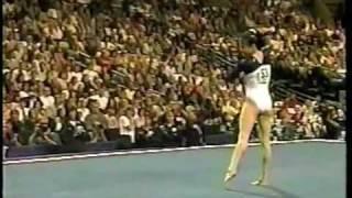 Amy Chow Floor Exercise - 2000 US Olympic Trials Day 1