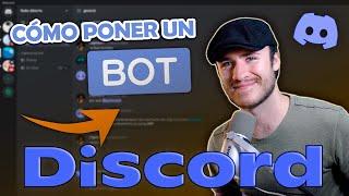 CÓMO PONER BOTS EN DISCORD