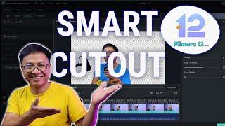Filmora 12 (Beta) Smart Cutouts Tutorial | Removing Video Background without Green Screen