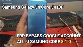 Samsung Galaxy J4 Core J410f How to BYPASS Google Account FRP