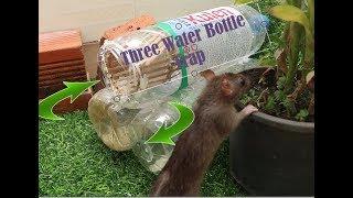 Water Bottle Trap,Three Bottle To Make  Mouse Trap/ Rat Trap