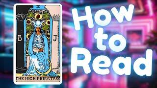 The High Priestess  How to Read Tarot Cards