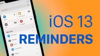 Apple Listened! The iOS 13 Reminders App Overhaul.